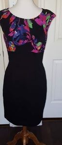 Trina Turk Black/Floral Dress